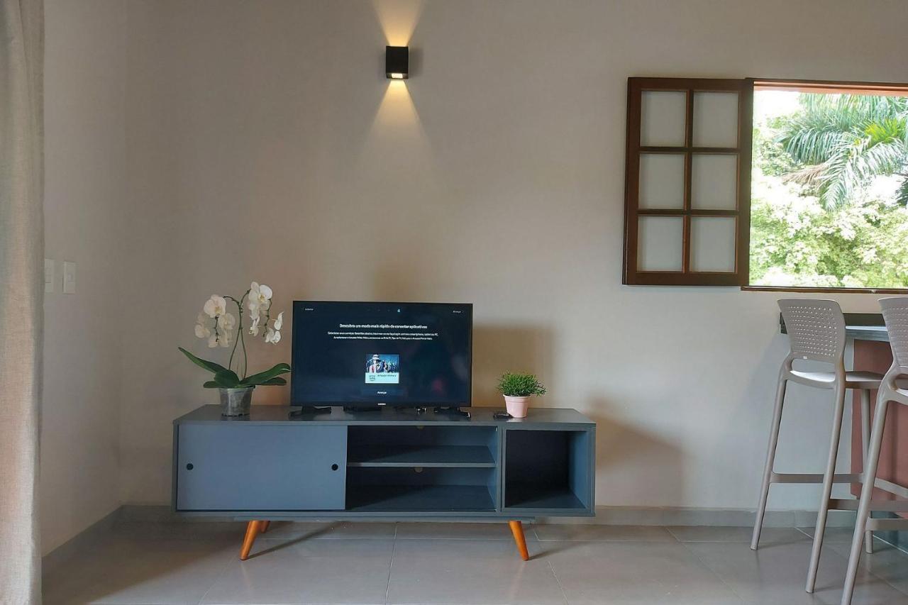 Sapeca - Novo Flat c/ piscina, 50mts da praia, churrasqueira privativa, ar con, wi-fi, netflix. 4pessoas, garagem Araquari Exterior foto