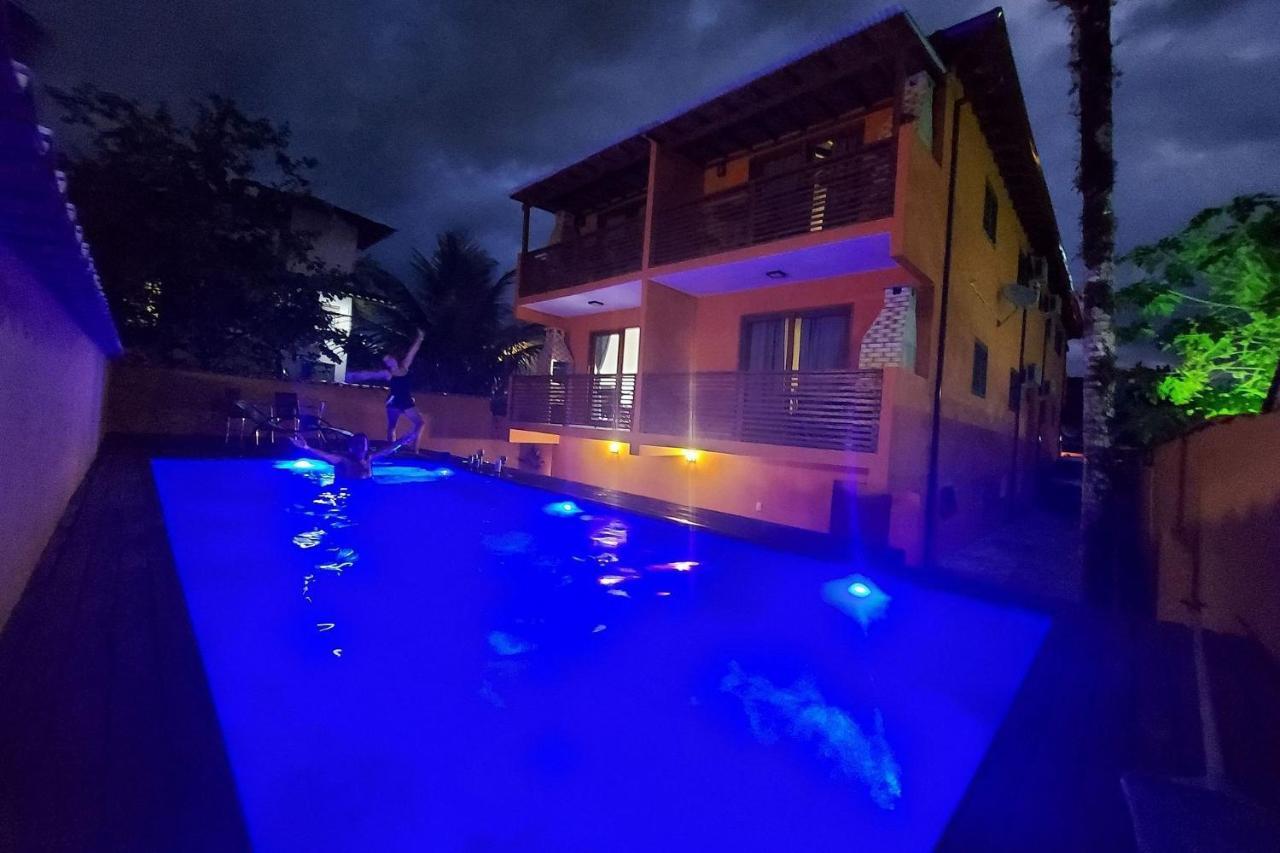 Sapeca - Novo Flat c/ piscina, 50mts da praia, churrasqueira privativa, ar con, wi-fi, netflix. 4pessoas, garagem Araquari Exterior foto